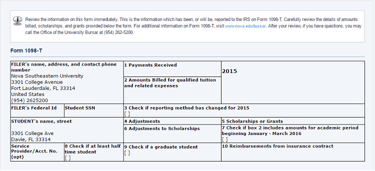 What is Federal Tax Form 1098-T?