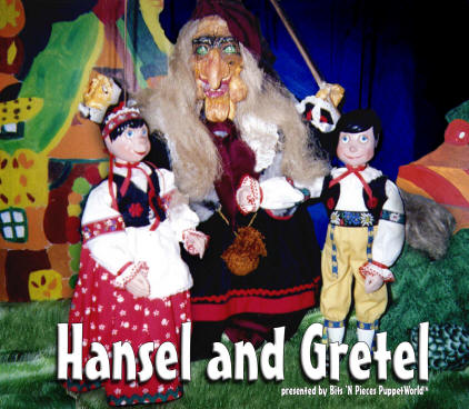 Hansel and Gretel puppets