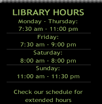 Library Hours