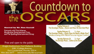 Countdown to the Oscars