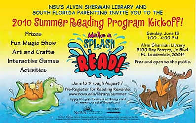 summer reading kickoff