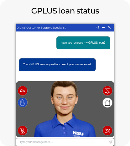 GPLUS loan status