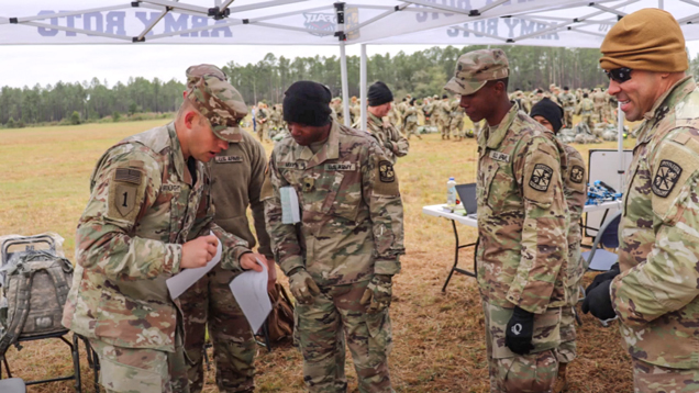 rotc leadership on training