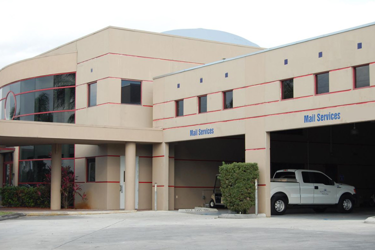 NSU mail services location at the administrative services building