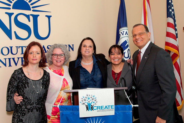 NSU people at CREATE open house