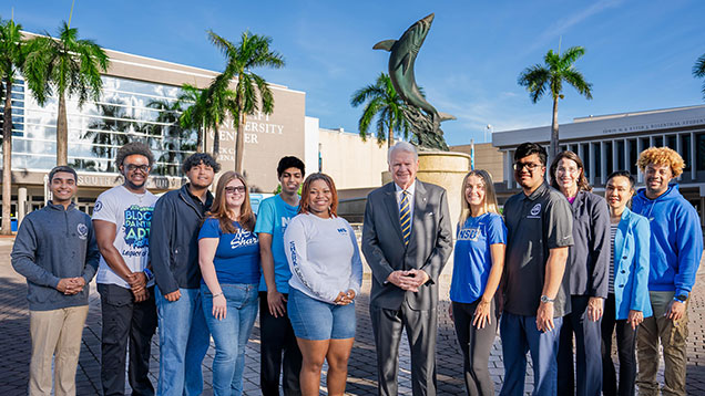 President's associates group photo