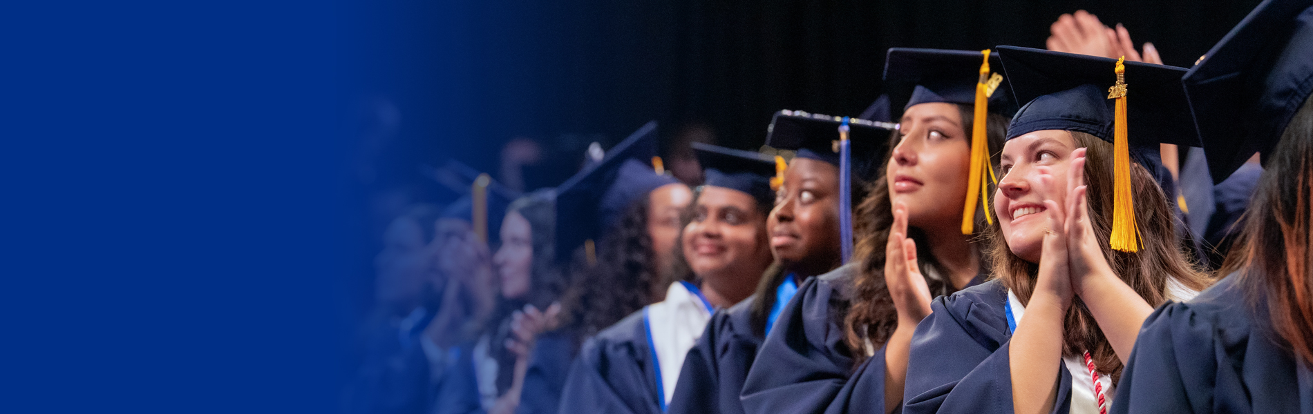 HCAS commencement happy students