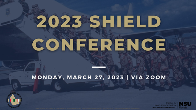 Shield conference flyer banner
