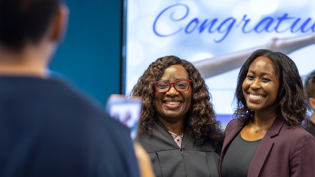 People at bar induction law ceremony