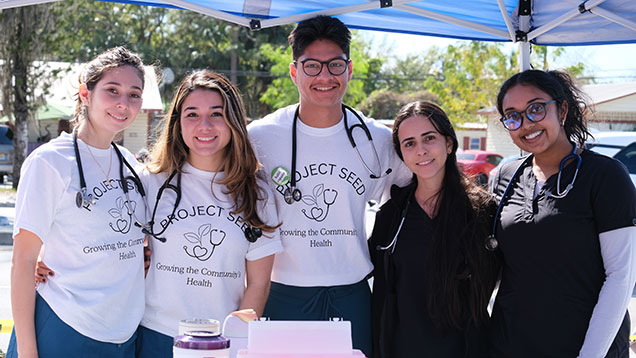 Students Posing Project SEED
