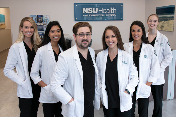Group of NSU doctors