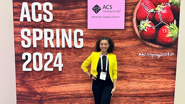 Julianna Bonetti at the ACS spring 2024 event