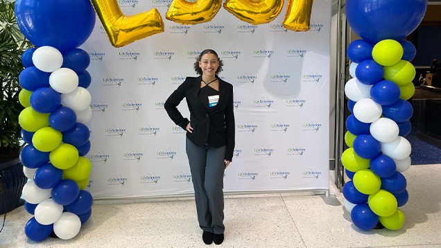 Julianna Bonetti at the Life Sciences South Florida event