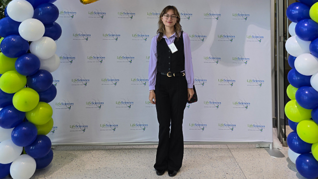 Maria Castellon at the Life Sciences South Florida event