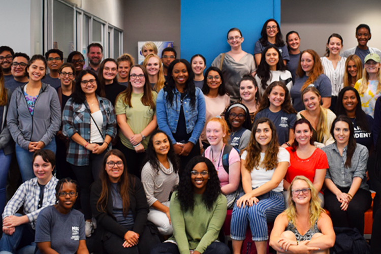 Writing and communication center staff