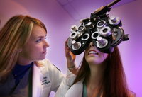 Optometry students