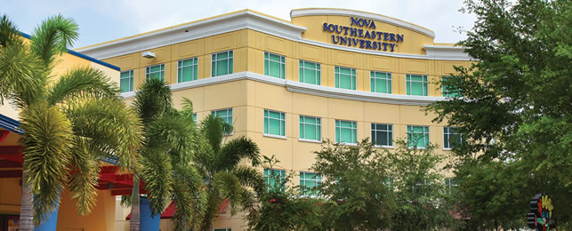 An image of Nova Southeastern University's Miami Campus