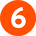 icon of the number six