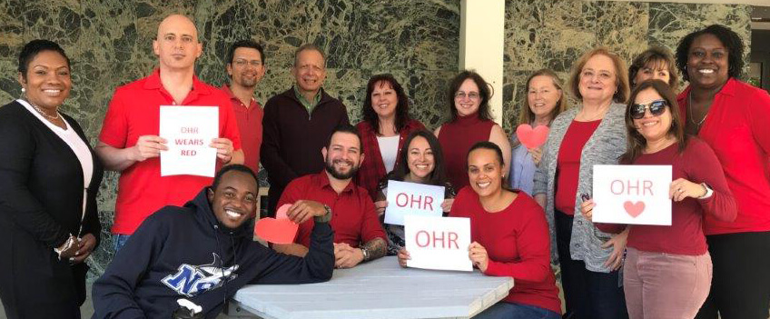 OHR Wears Red!