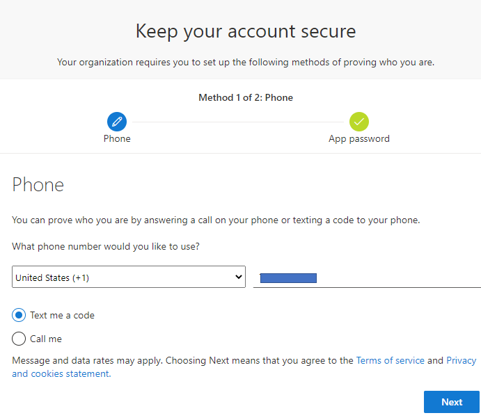 Keep your account secure