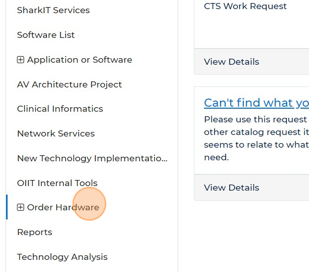 request service graphic