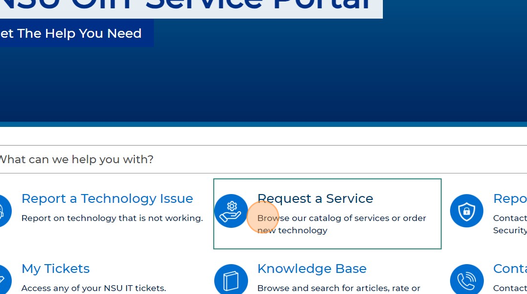 request service icon
