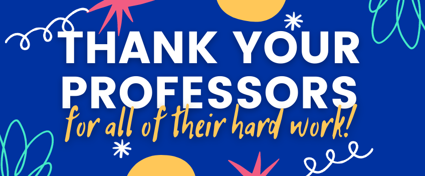 Thank a Professor Logo