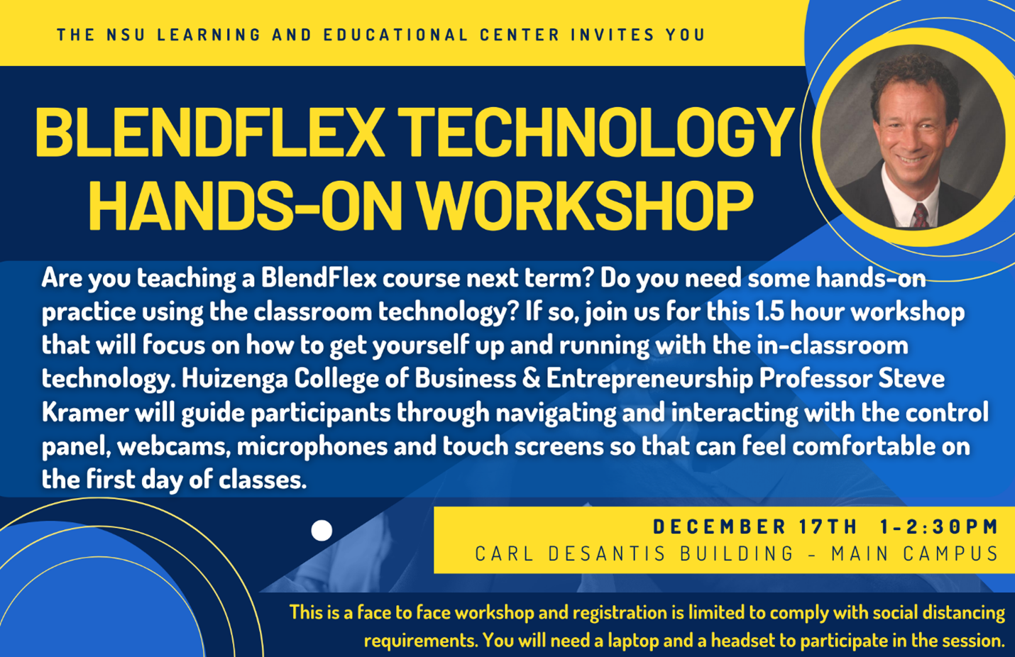 BlendFlex Technology Workshop Flyer