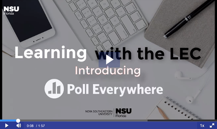 Intro to Poll Everywhere