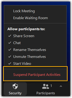Suspend-Participant-Activities