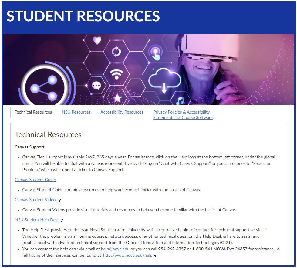 Template A Student Resources
