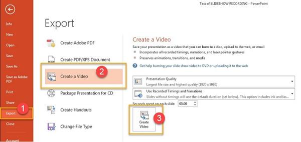 powerpoint file extension 2016