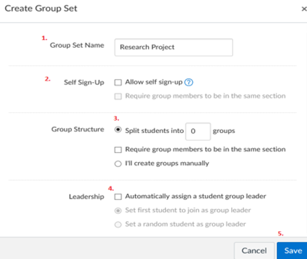 Canvas Groups 1-3