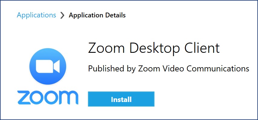 download zoom desktop client