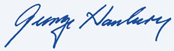 George Hanbury's Signature