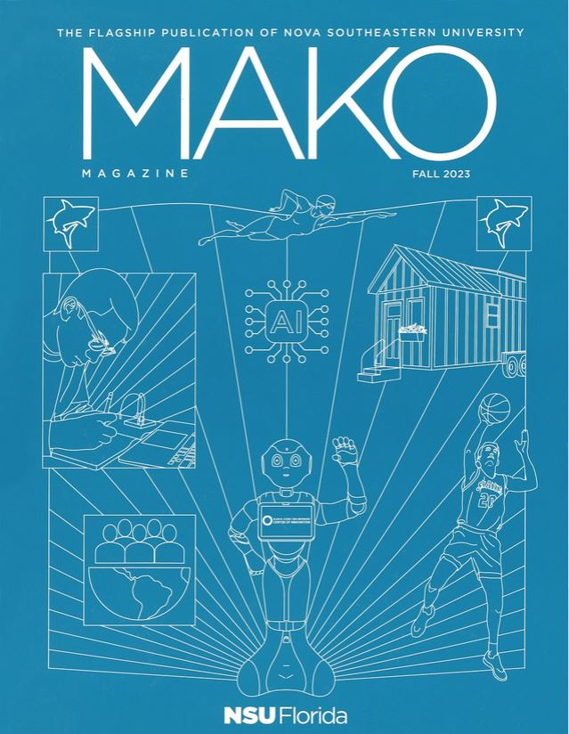 NSU Mako Magazine Cover - Fall 2023