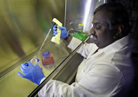 NSU scientist Appu Rathinavelu, Ph.D., who is the Executive Director of NSU’s Rumbaugh Goodwin Institute for Cancer Research (RGICR) and also one of the Associate Deans at the College of Pharmacy at NSU